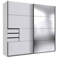Schwebetürenschrank Saigon - Weiß, MODERN, Holzwerkstoff (225/210/64cm) - MID.YOU