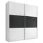 Schwebetürenschrank 200cm Includo - Anthrazit/Weiß, MODERN, Holzwerkstoff (200/222/68cm) Schwebetürenschrank 200cm Includo - Anthrazit/Weiß, MODERN, Holzwerkstoff (200/222/68cm)