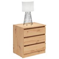 Éjjeliszekrény Saturn - Artisan tölgy, Konventionell, faalapú anyag (45/52/42cm)