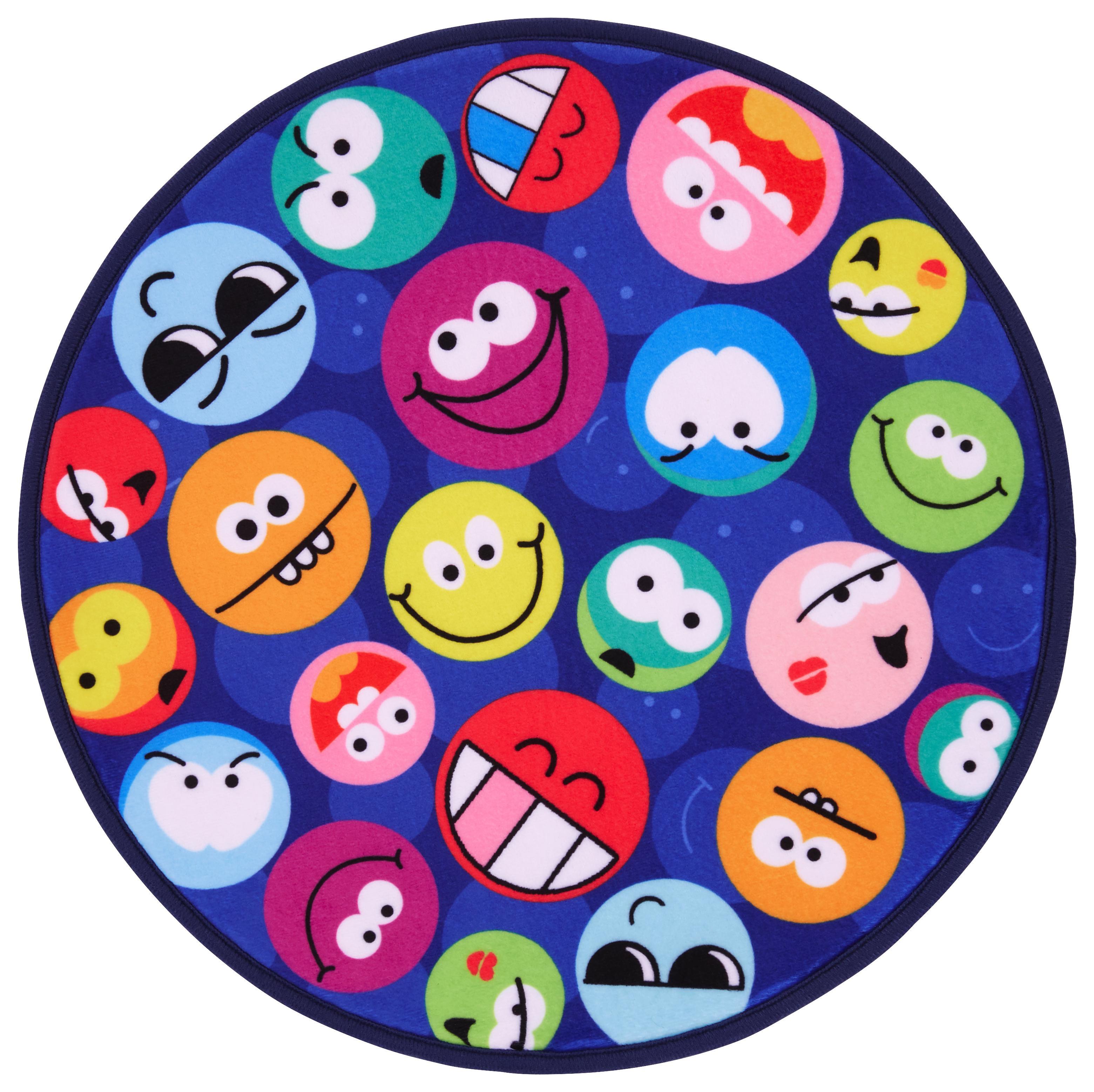 Kinderteppich Miley - Blau, Textil (80cm) - Luca Bessoni