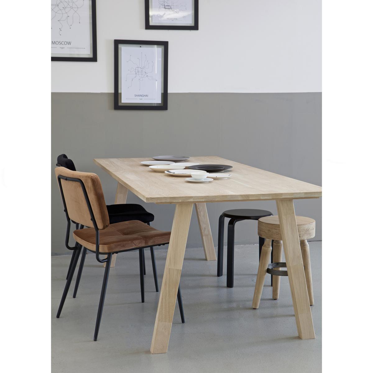TISCHGESTELL Tablo Eichefarben B: 79cm - Eichefarben, MODERN, Holz (79/72/10cm) - Livetastic