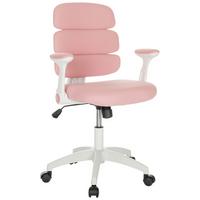 Jugenddrehstuhl Kid Ergolino W - Rosa/Weiß, Basics, Kunststoff/Textil (62/86-97/62cm) - MID.YOU