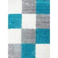 Hochflor Teppich Türkis Life 60x110 cm - Türkis, KONVENTIONELL, Textil (60/110cm) - Ayyildiz 
