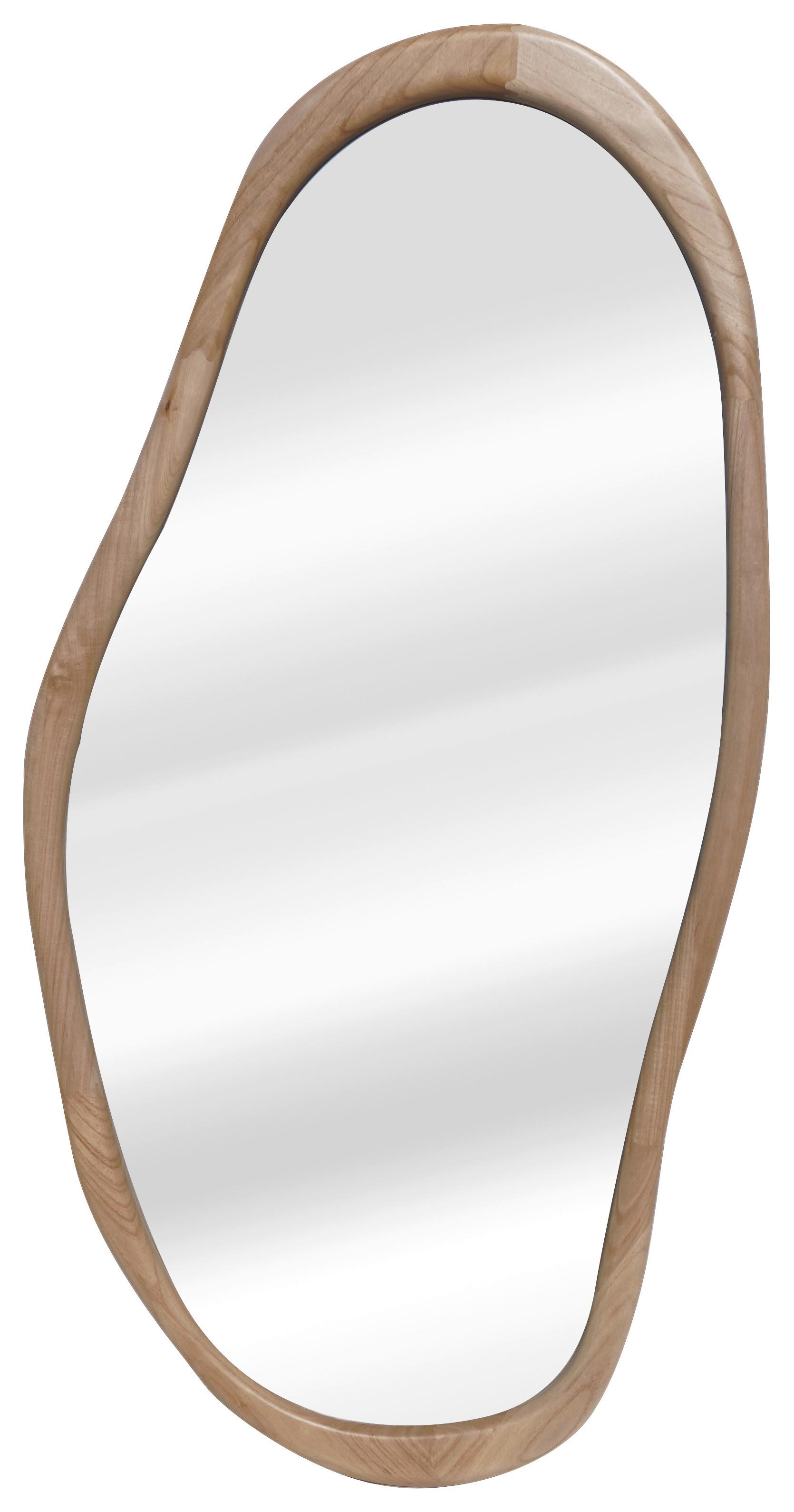 Zrcadlo SURI přírodní - přírodní barvy, Moderní, dřevo/sklo (64,5/128,5/2,8cm) - Mömax