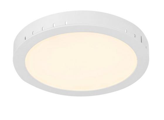 Led Vstavané Svietidlo Noah Ø 30cm, 24 Watt - biela, plast (30/3,8cm) Led Vstavané Svietidlo Noah Ø 30cm, 24 Watt - biela, plast (30/3,8cm)
