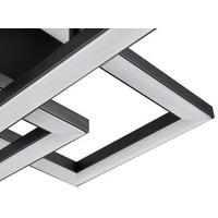 Stropní svítidlo Ferm, černá, max.24 W - černá, Moderní, plast (65/34,8/7,3cm) - Premium Living