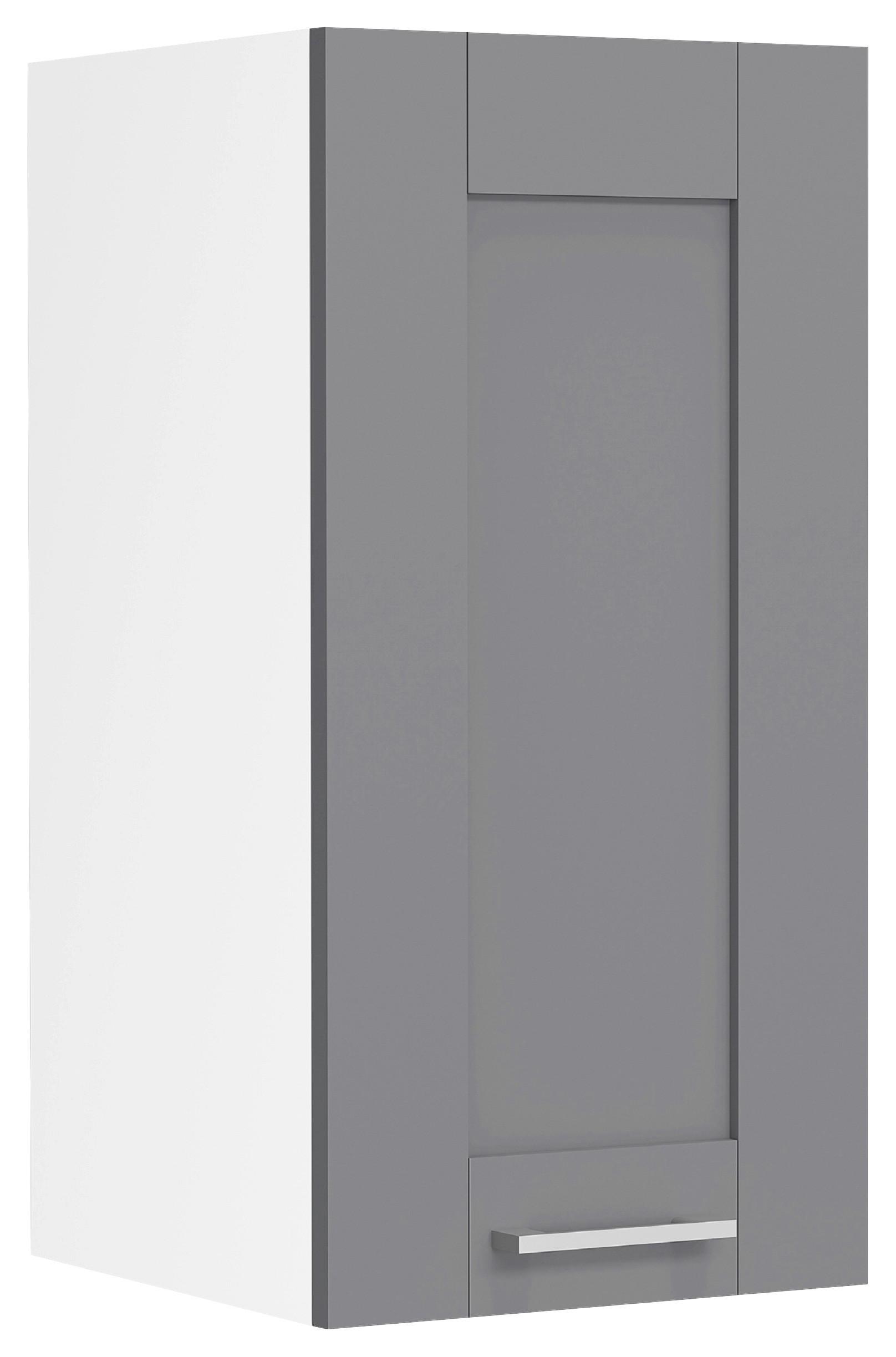 Küchenoberschrank Colura - Anthrazit/Weiß, Trend, Holzwerkstoff/Kunststoff (30/60/31cm) - MID.YOU