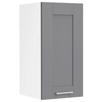 Küchenoberschrank Colura - Anthrazit/Weiß, Trend, Holzwerkstoff/Kunststoff (30/60/31cm) - MID.YOU