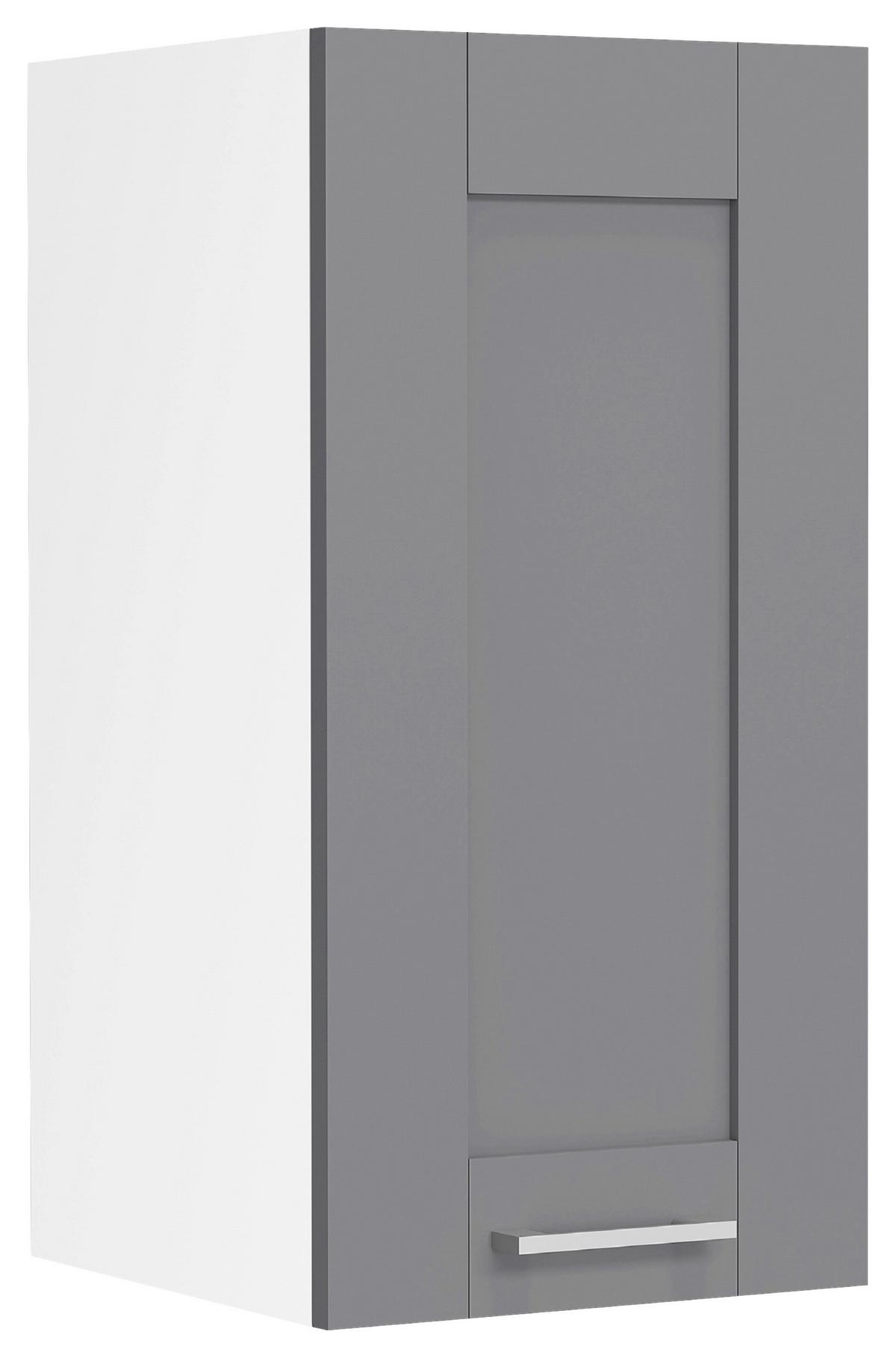 Küchenoberschrank Colura - Anthrazit/Weiß, Trend, Holzwerkstoff/Kunststoff (30/60/31cm) - MID.YOU