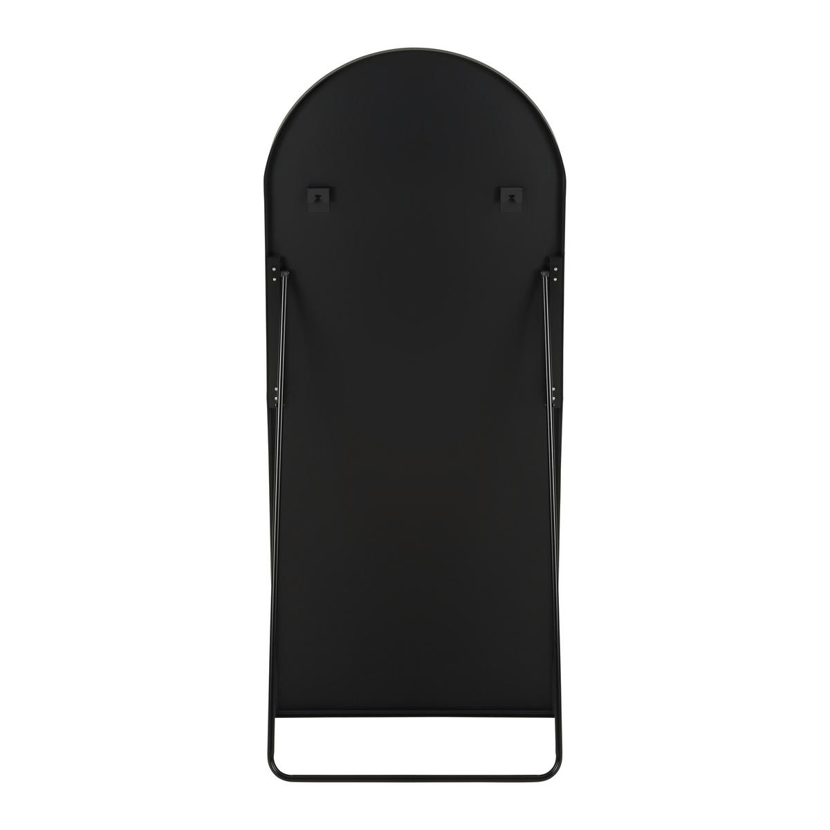 STOJACÍ ZRCADLO BRITT - černá, Moderní, kov/sklo (70/170cm) - Mömax