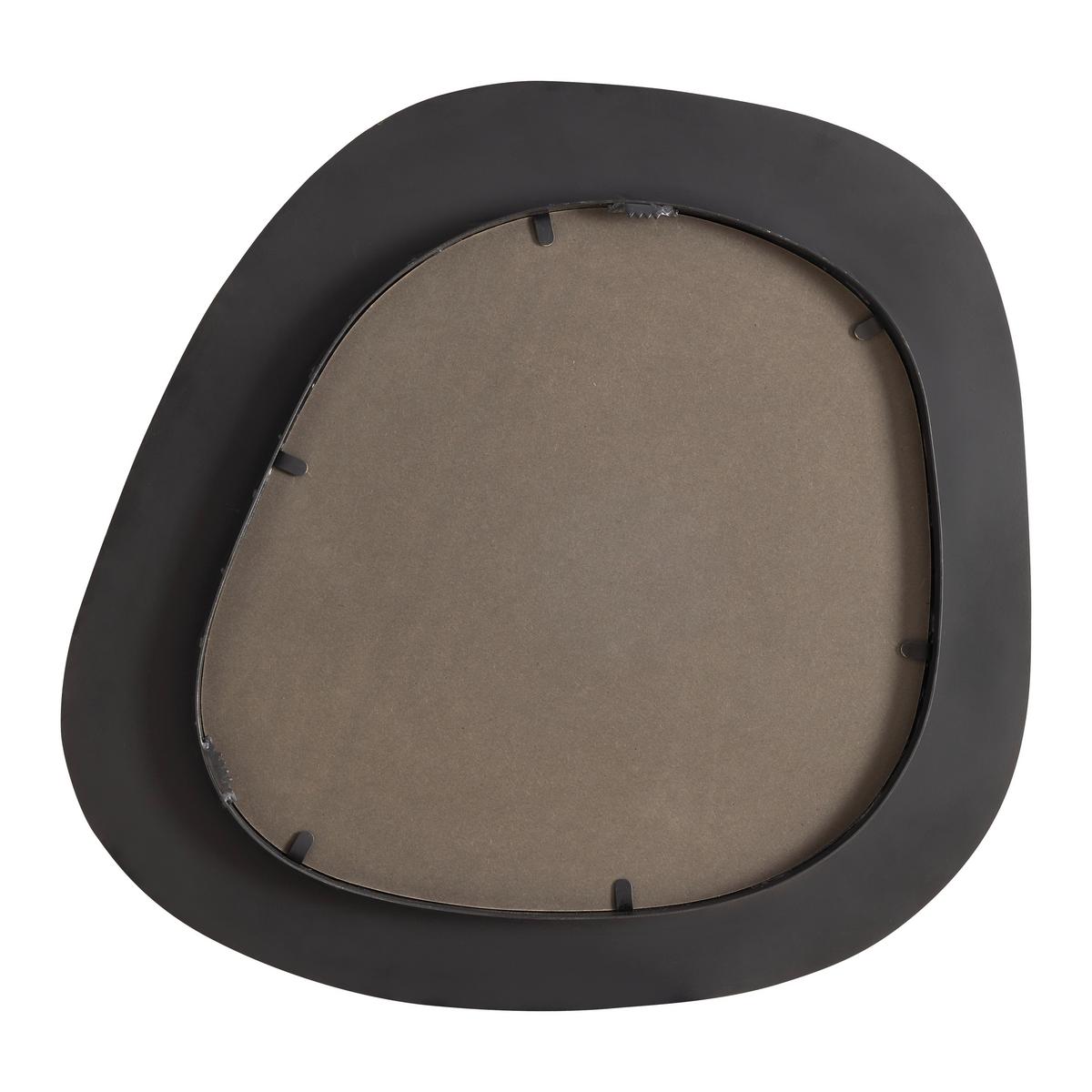 ZRKADLO RAMYA -TREND- - zlatohnedá, Lifestyle, kov/kompozitné drevo (71/79/3cm) - Premium Living