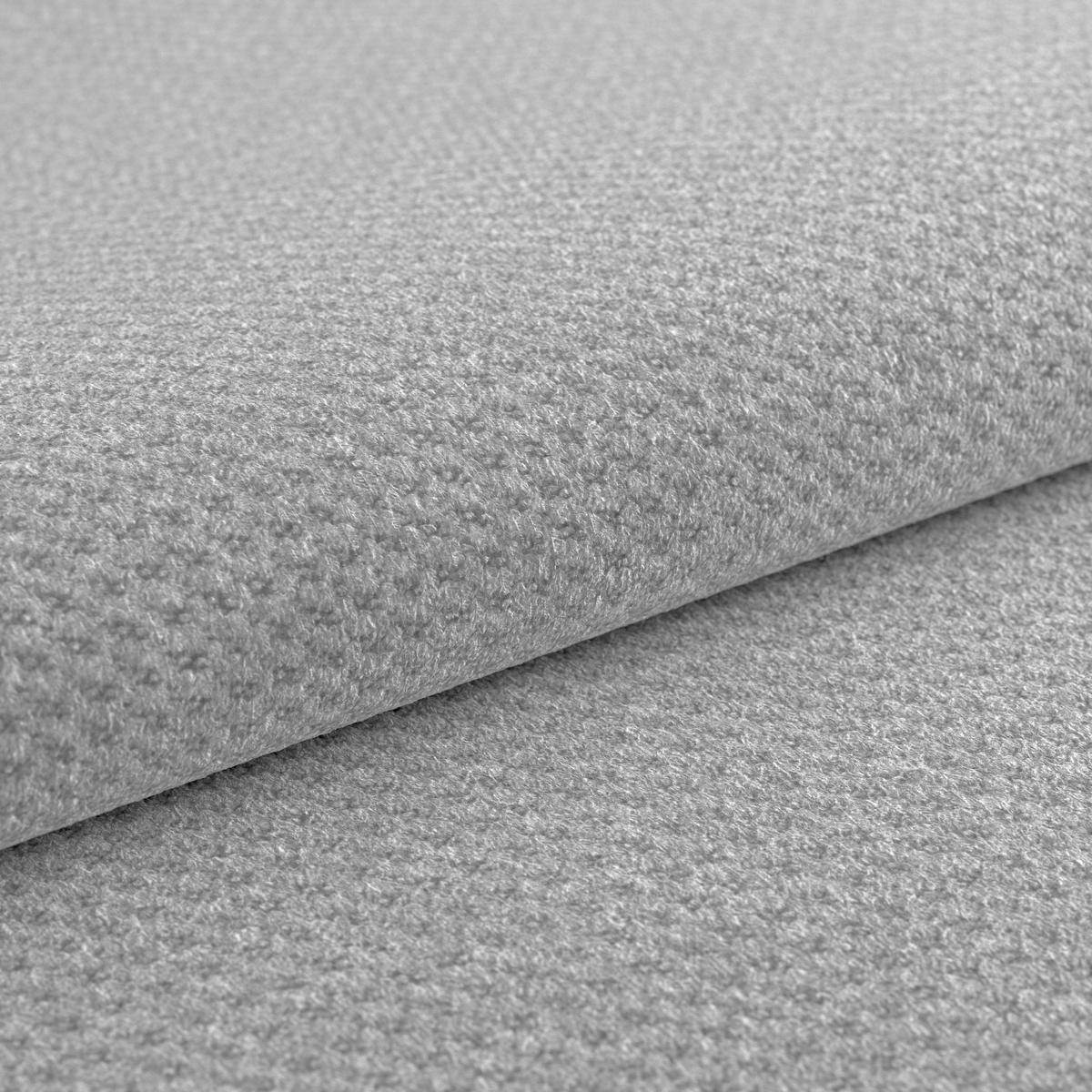 Ecksofa mit Schlaffunktion Mendoza New Chenille 309x197cm - Blaugrau/Schwarz, KONVENTIONELL, Textil (309/197cm) - Ondega