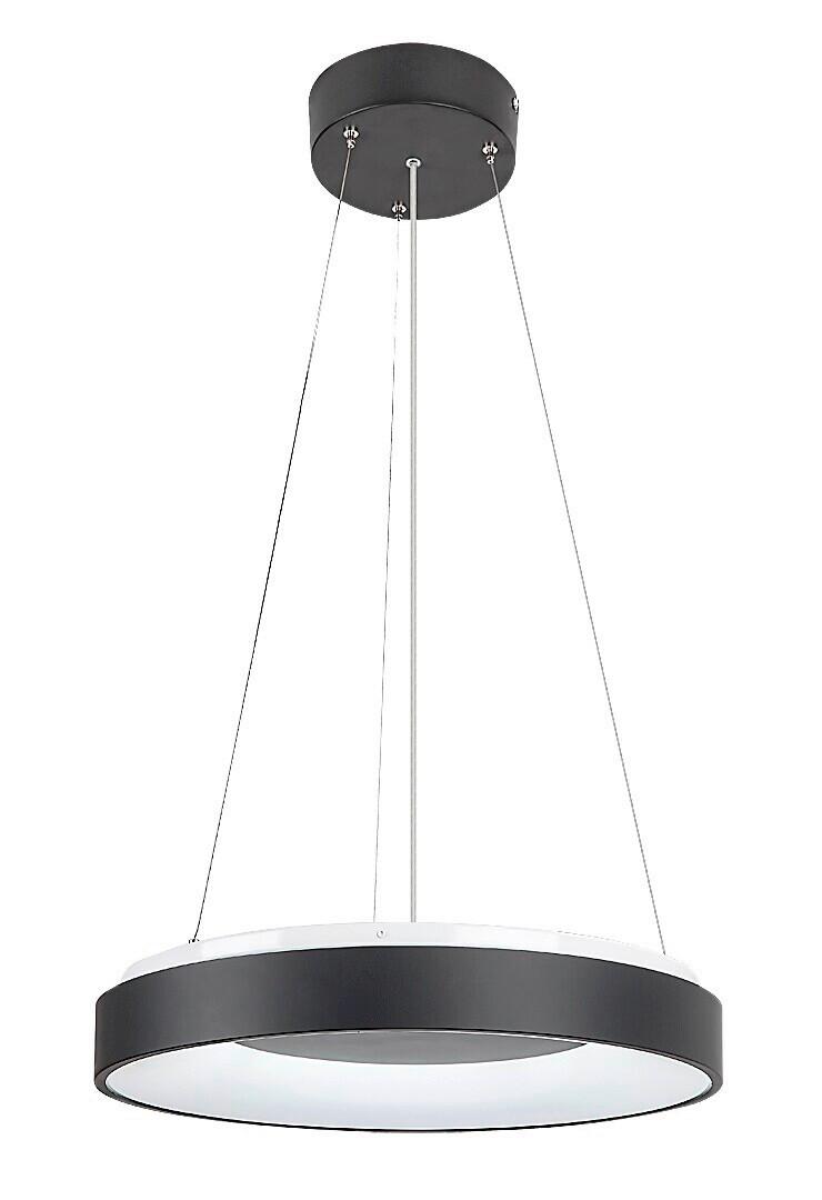 ZÁVESNÉ SVIETIDLO CEILO - čierna/biela, Design, kov/plast (48/130cm)