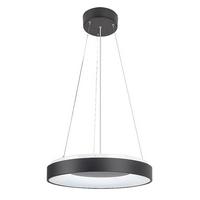 ZÁVĚSNÉ SVÍTIDLO CEILO - bílá/černá, Design, kov/plast (48/130cm)