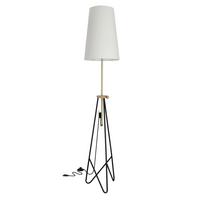 STEHLEUCHTE 51-22165 UVITA - Schwarz, KONVENTIONELL, Metall (35/35/194cm)