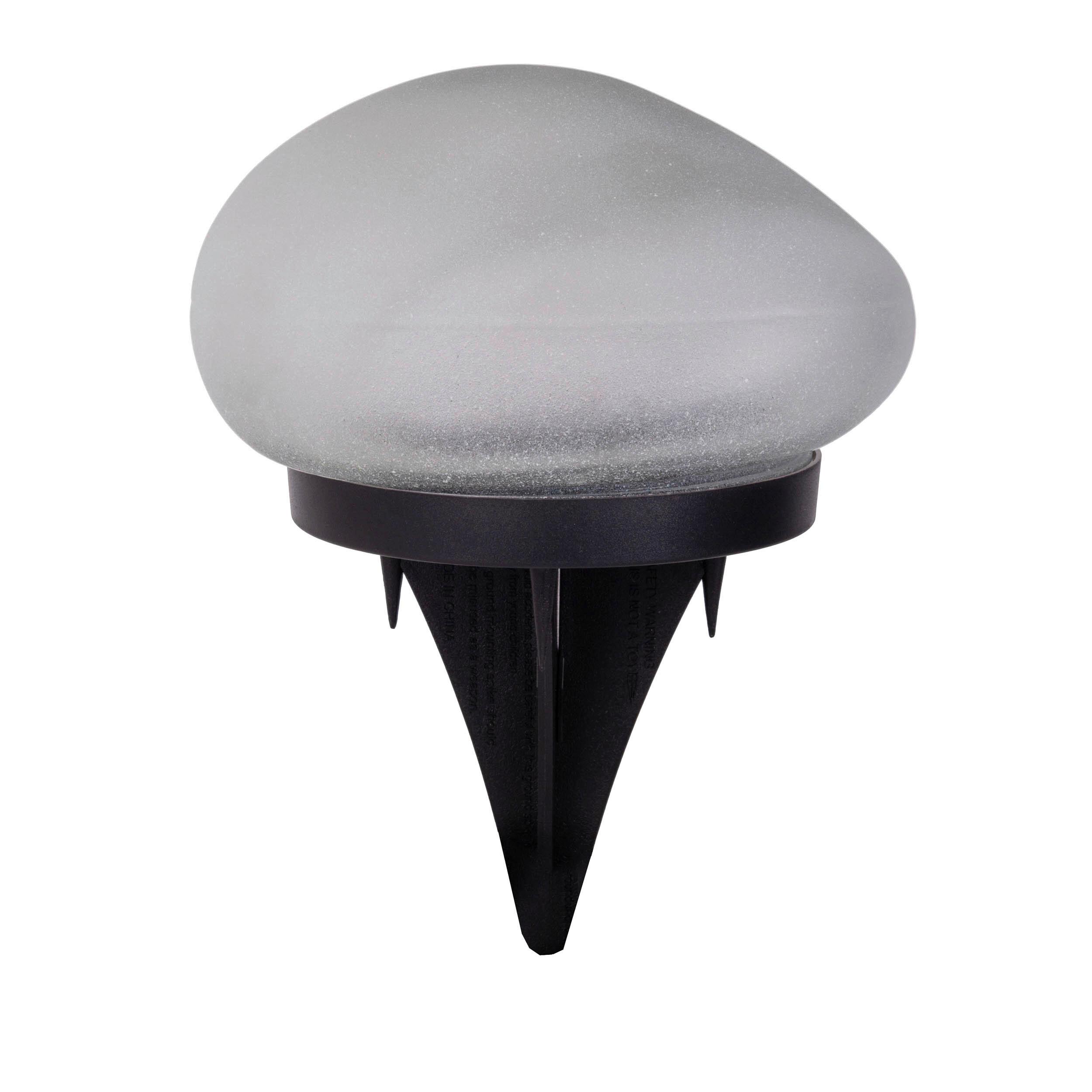 Solarleuchte 5326102 Guri - Transparent/Schwarz, Basics, Glas/Kunststoff (14/12/8.5cm) - Näve