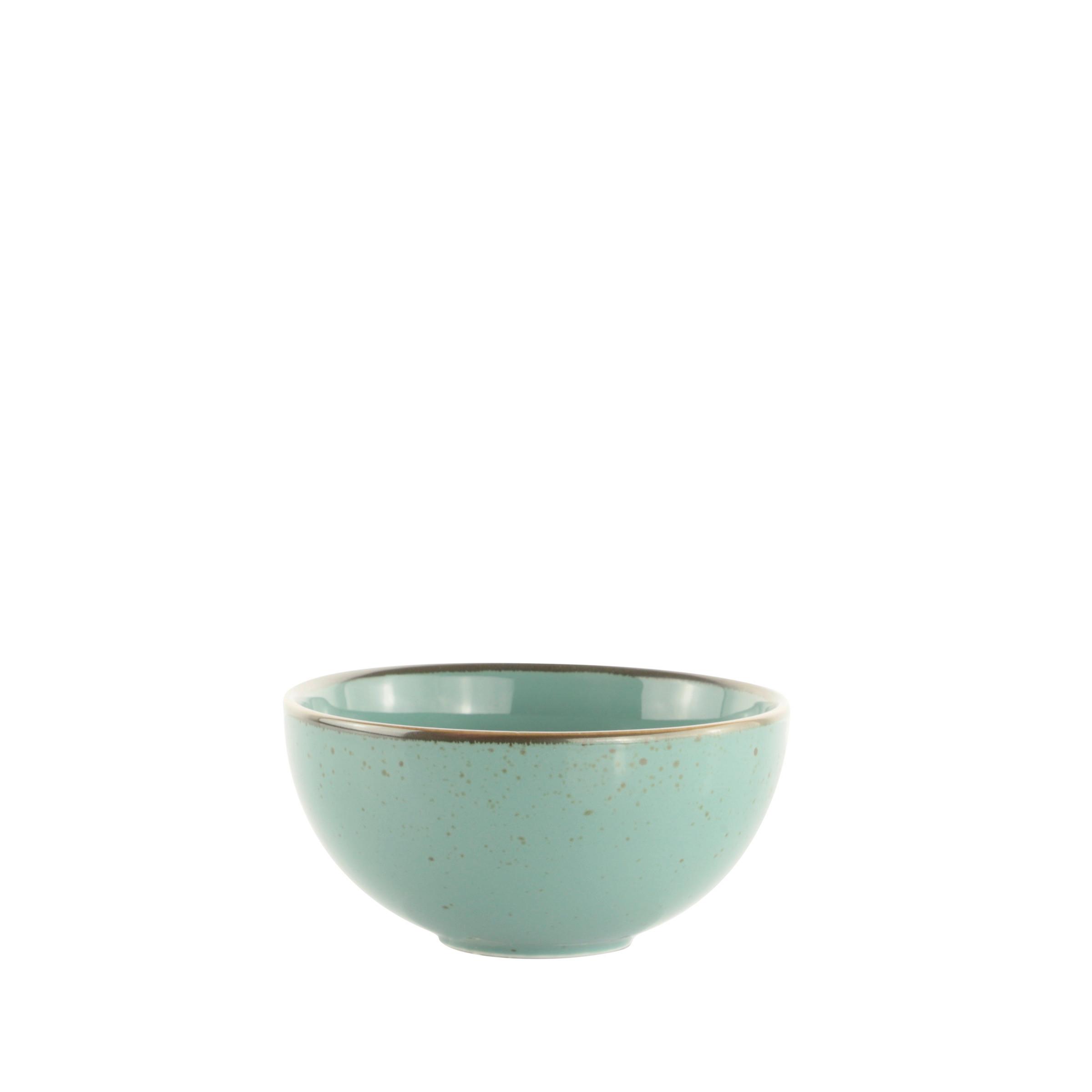 MISKA CAPRI - zelená, Moderní, keramika (11,5/5,7cm) - Mömax