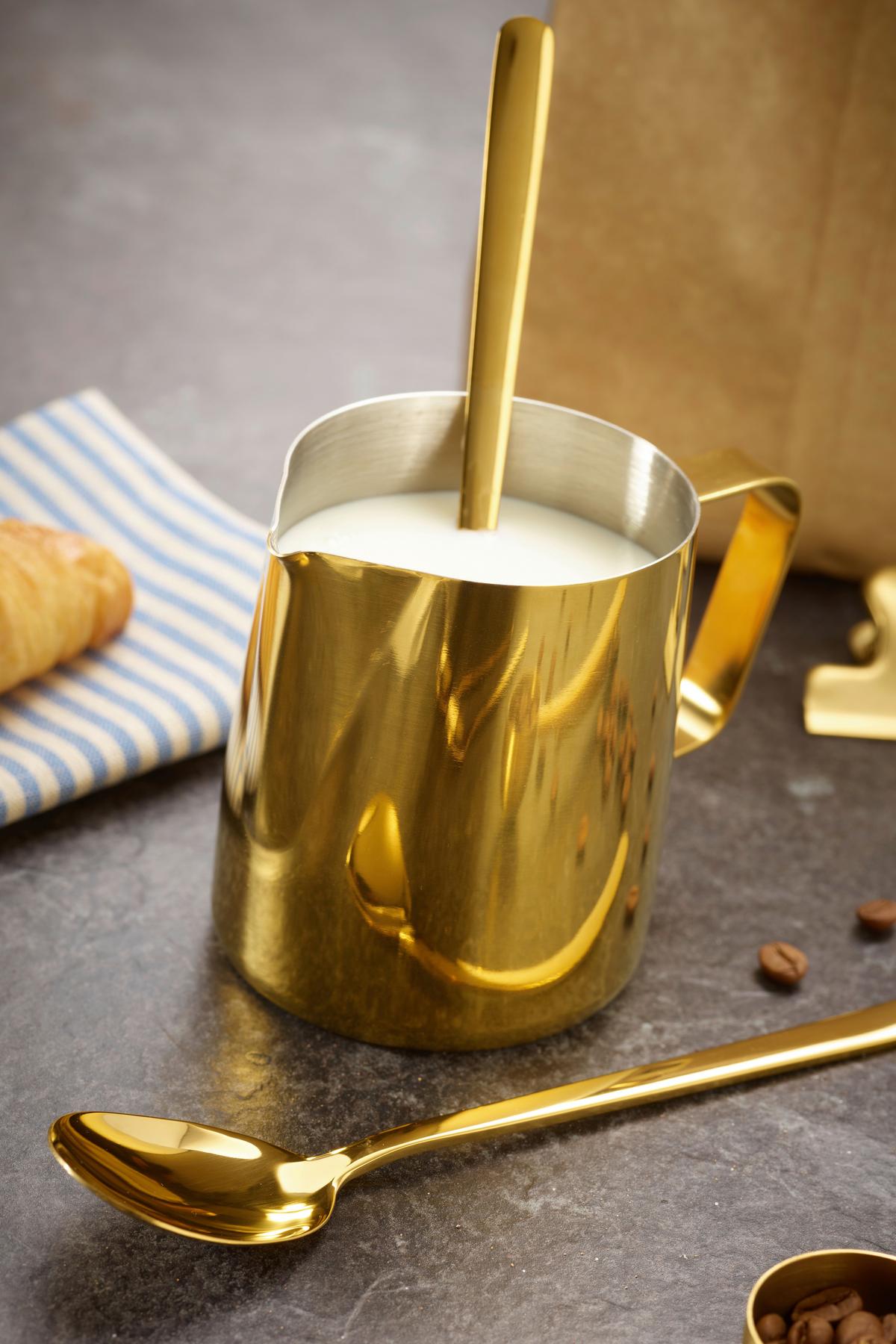 Kaffeeset Cosme - Goldfarben, Basics, Metall - Echtwerk