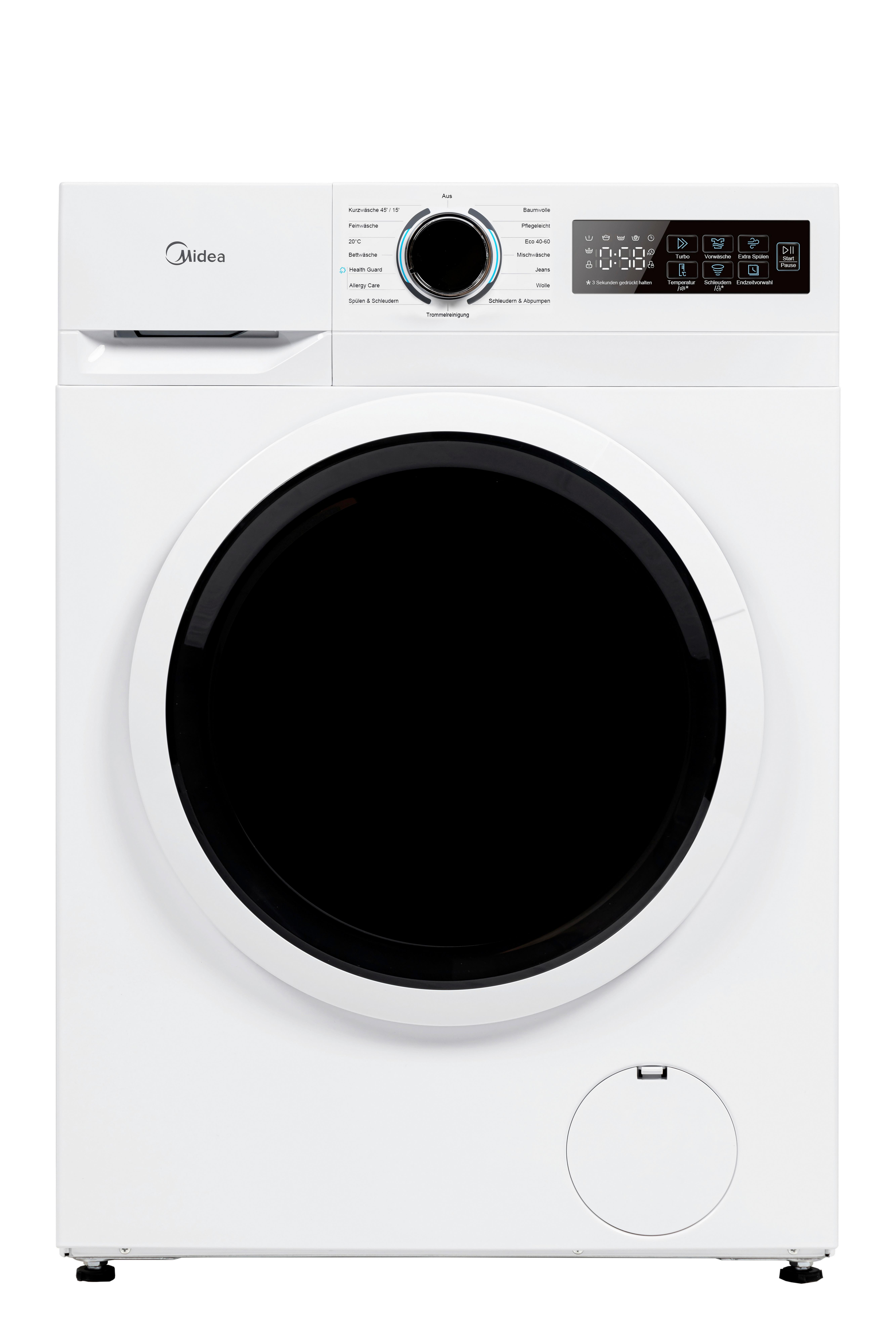 Waschmaschine MF110W100B-14A10 Füllmenge ca. 10 KG, EEKL: A - Weiß, Basics, Kunststoff/Metall (59,5/85/55cm) - Midea