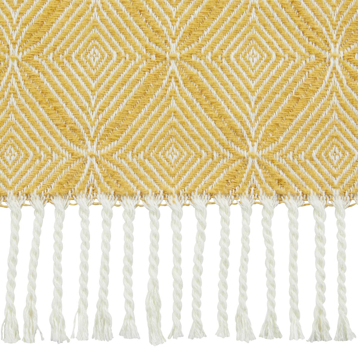 Deka Samira, 130/170 cm, žlutá - přírodní barvy/žlutá, Lifestyle, textil (130/170cm) - Modern Living