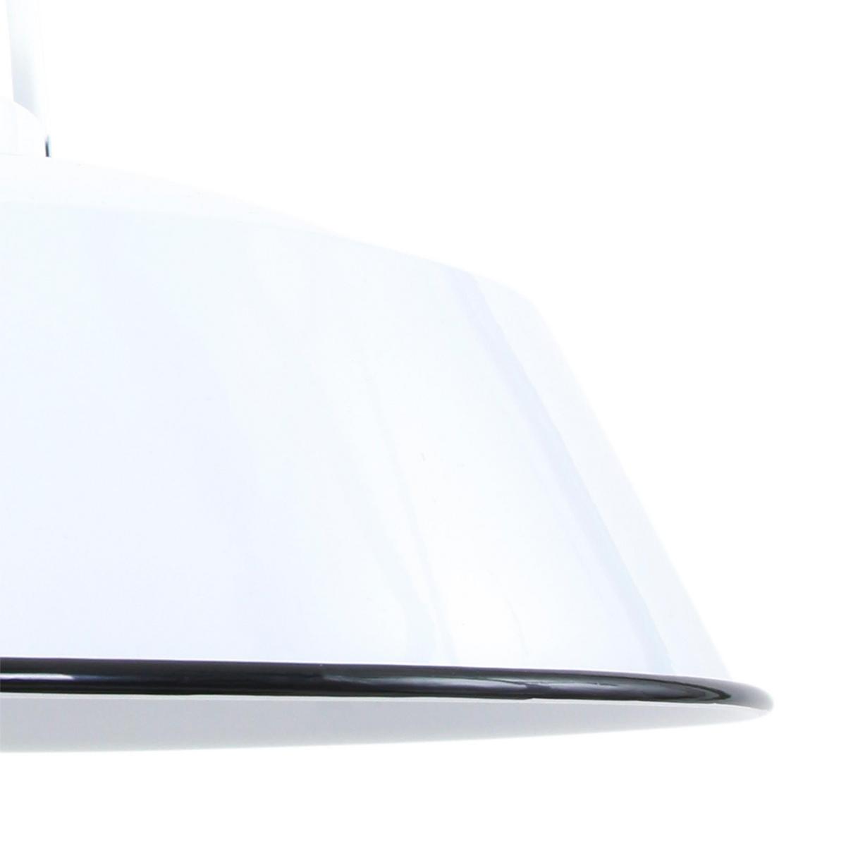 Pendelleuchte Eden - Weiß Hochglanz, Trend, Metall (42/45-200/42cm)