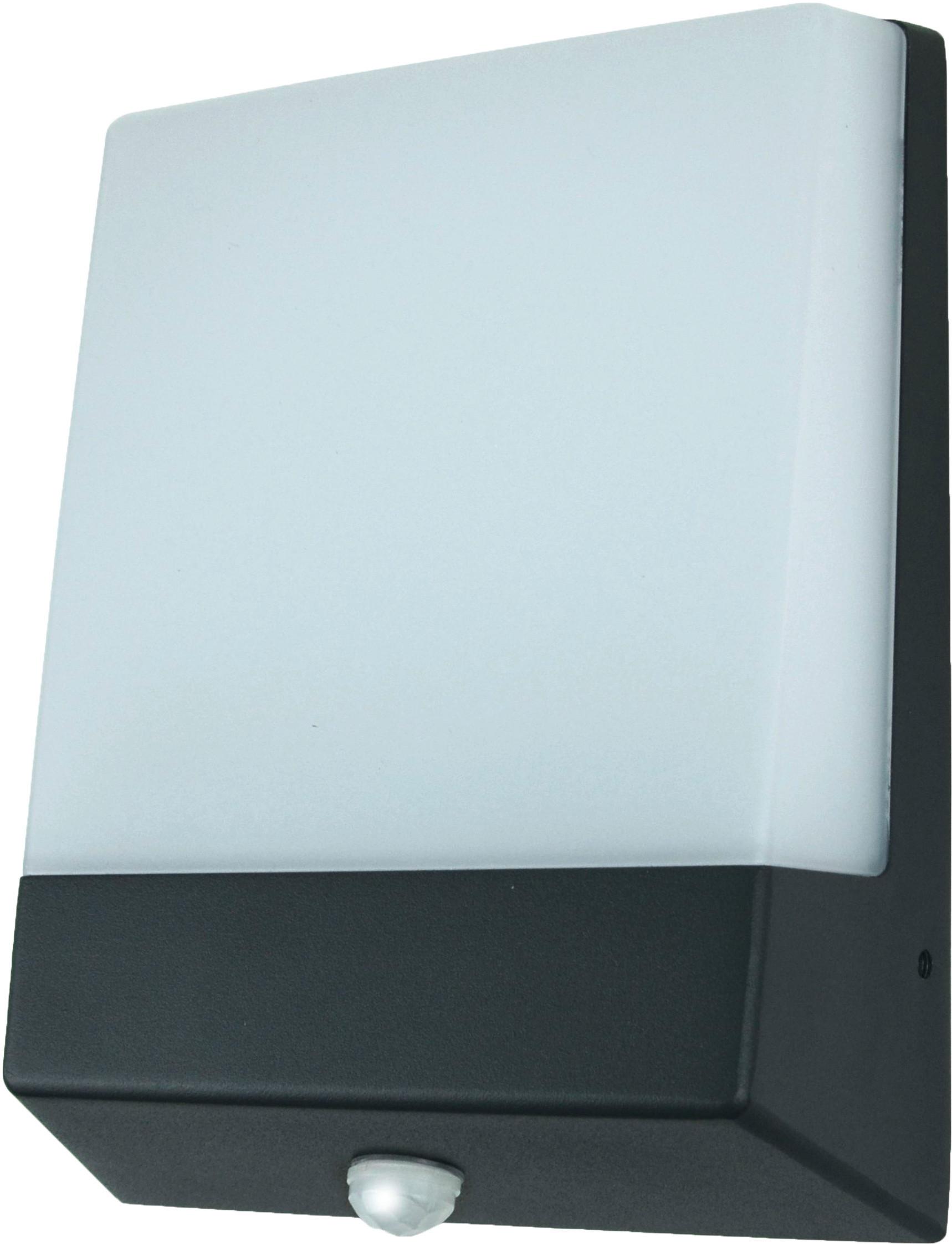 Wandleuchte 2524509111696 - Anthrazit, Basics, Kunststoff/Metall (21,1/16,1/5,9cm)