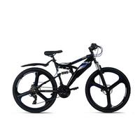 WYLD Mountainbike Fully Bliss schwarz/Blau 26'' - Schwarz, LIFESTYLE, Metall (25/140/60cm)