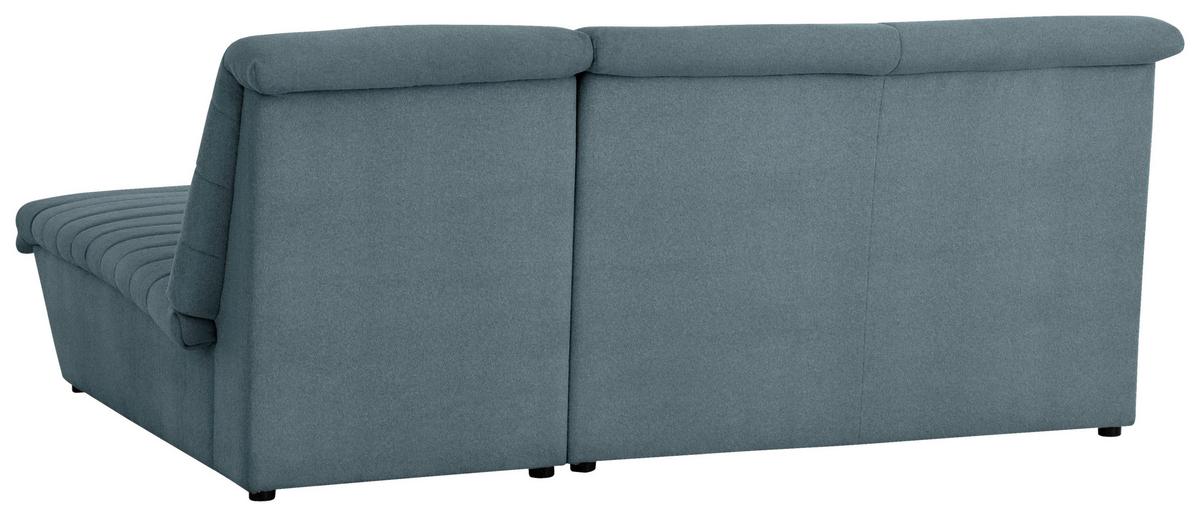 Ecksofa Looks Viii - Petrol/Schwarz, Design, Textil (214/168cm) - LOOKS by W.Joop