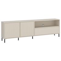 Tv-element Avenale Kaschmir B: 207,8 Cm - Kaschmir/Schwarz, Trend, Holzwerkstoff (207,8/65,4/40cm)