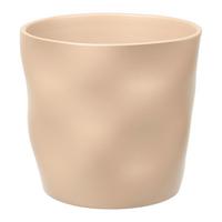 Obal na kvetináč CASHMERE -PAZ- - taupe, keramika (15,5/14,5cm) - Mömax