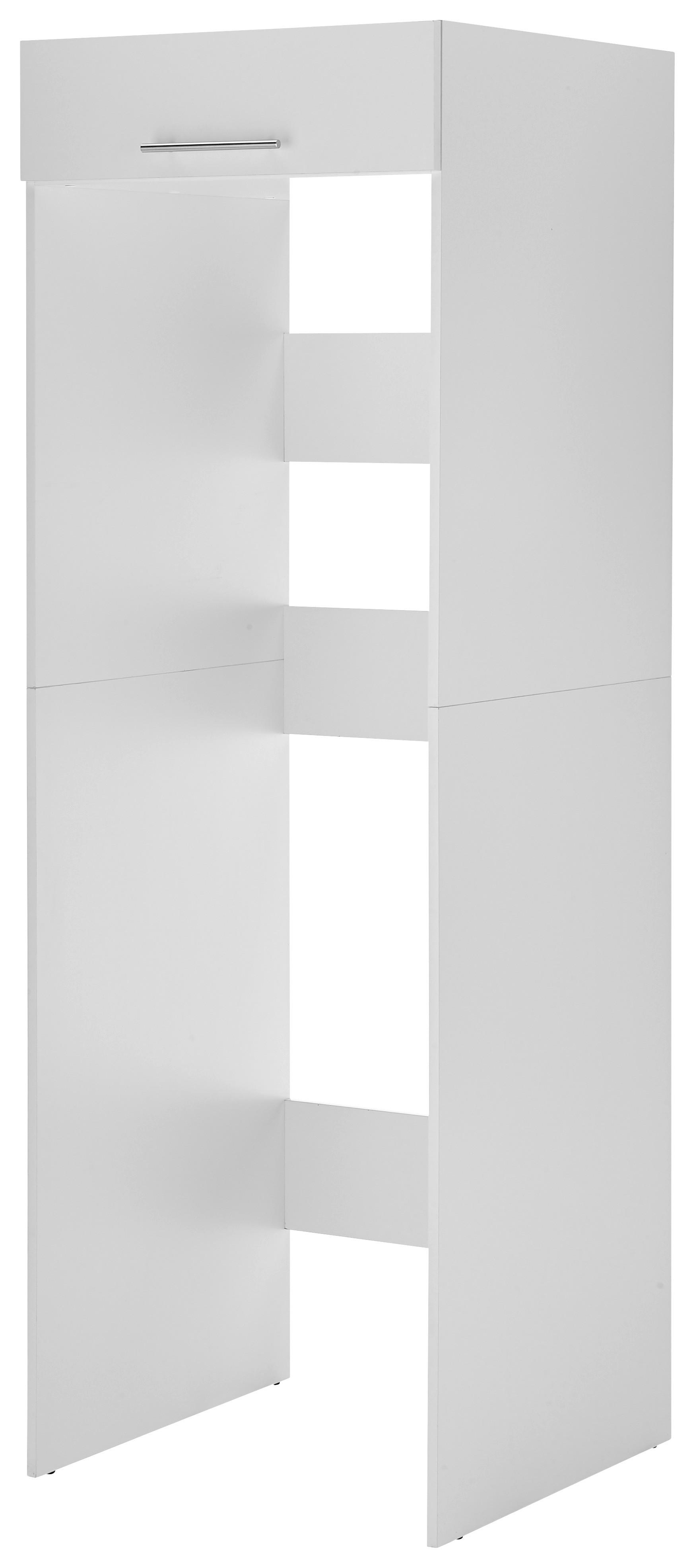 Waschmaschinenschrank Clara - Weiß, KONVENTIONELL, Holzwerkstoff (67,4/200/67,6cm) - Respekta