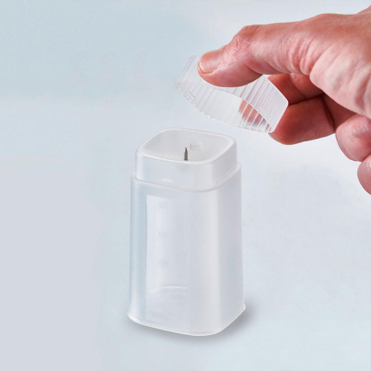 Eierkocher 2774 - Edelstahlfarben/Transparent, Basics (7,5/13,5/21,5cm) - CASO Design