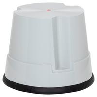 Tritthocker Tio-S Grau - Grau, MODERN, Kunststoff (39/32/39cm) - MID.YOU