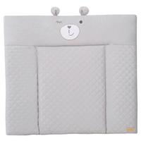 Prebaľovacia podložka BEAR GRAU, 85x75 cm - sivá, Konventionell, textil (85/4/75cm)