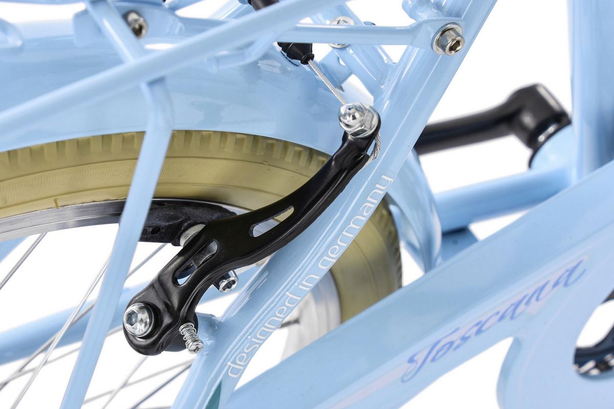 Kinderfahrrad Kinderrad 20'' Toskana 634k - Blau, Basics, Metall (180/70/80cm) - Da Capo