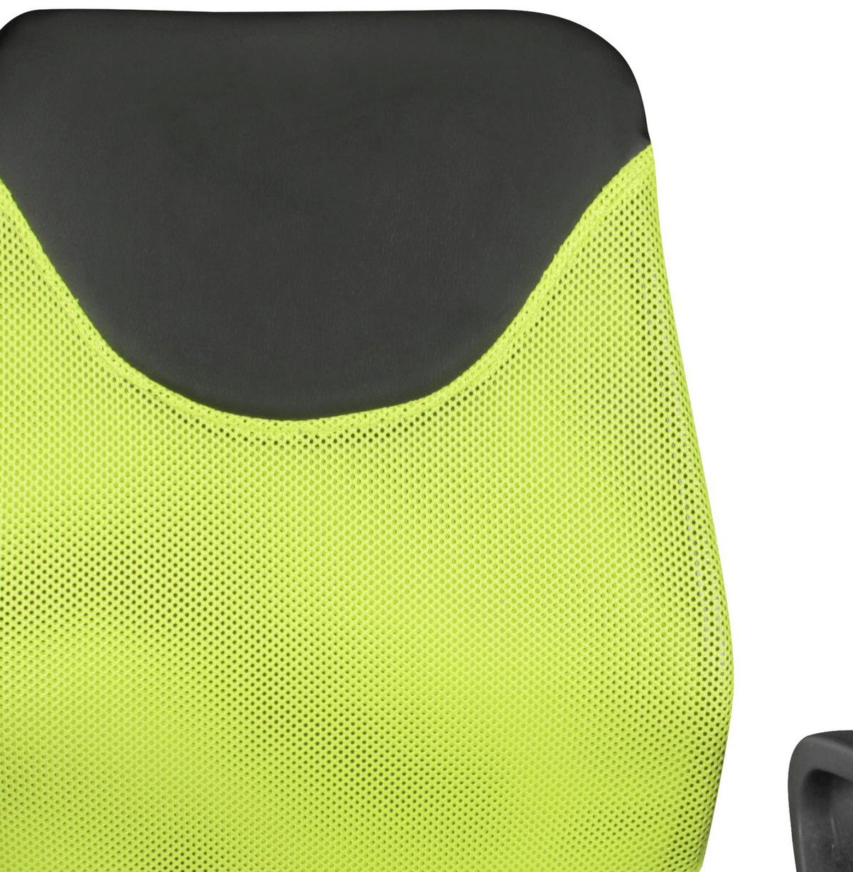 Otočná stolička pre dieťa Kika zelená - limetková/čierna, Modern, kov/plast (60/105/60cm) - MID.YOU