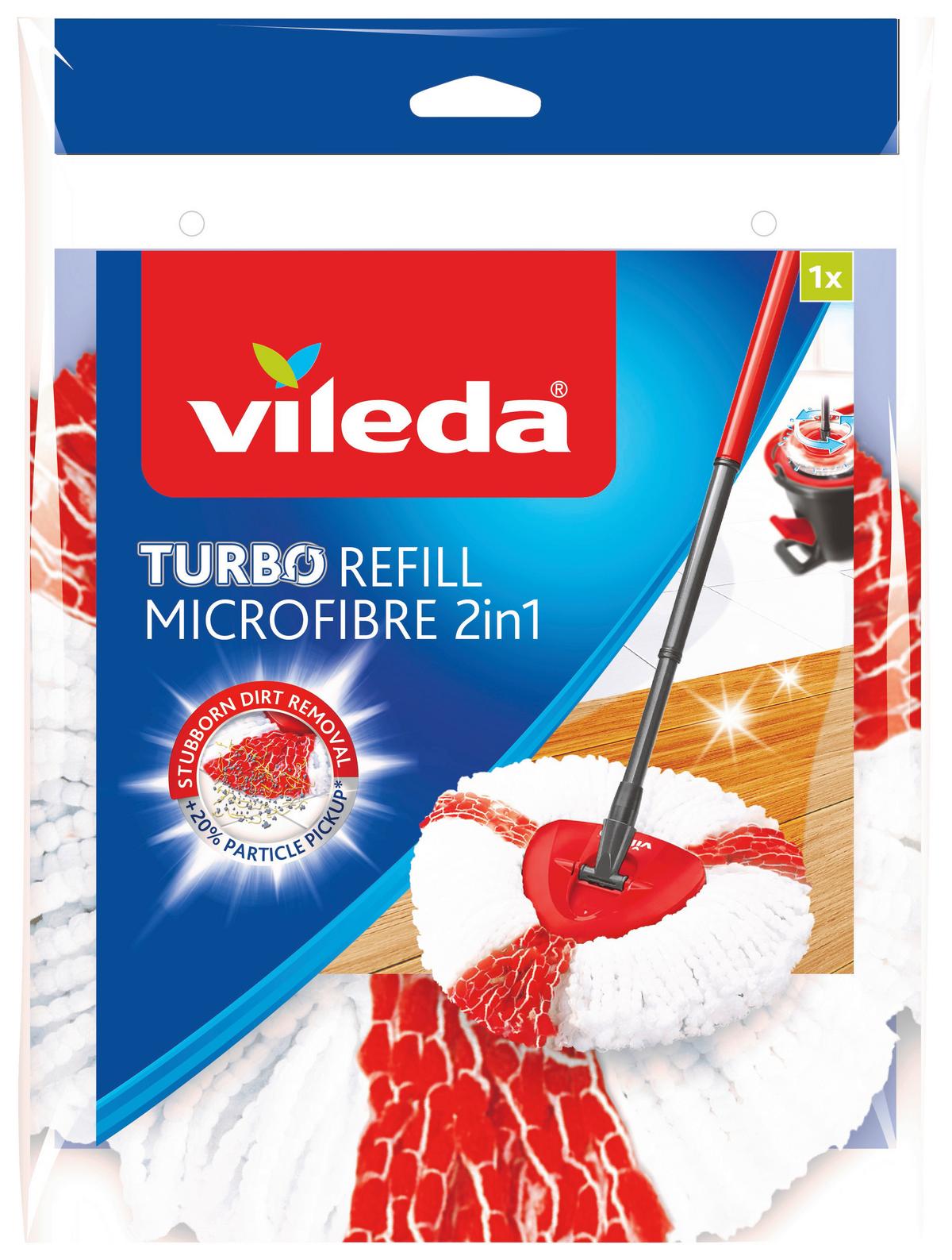 Felmosó Fej Vileda Easy Wring Turbo 2in1 - Konventionell, textil - Vileda
