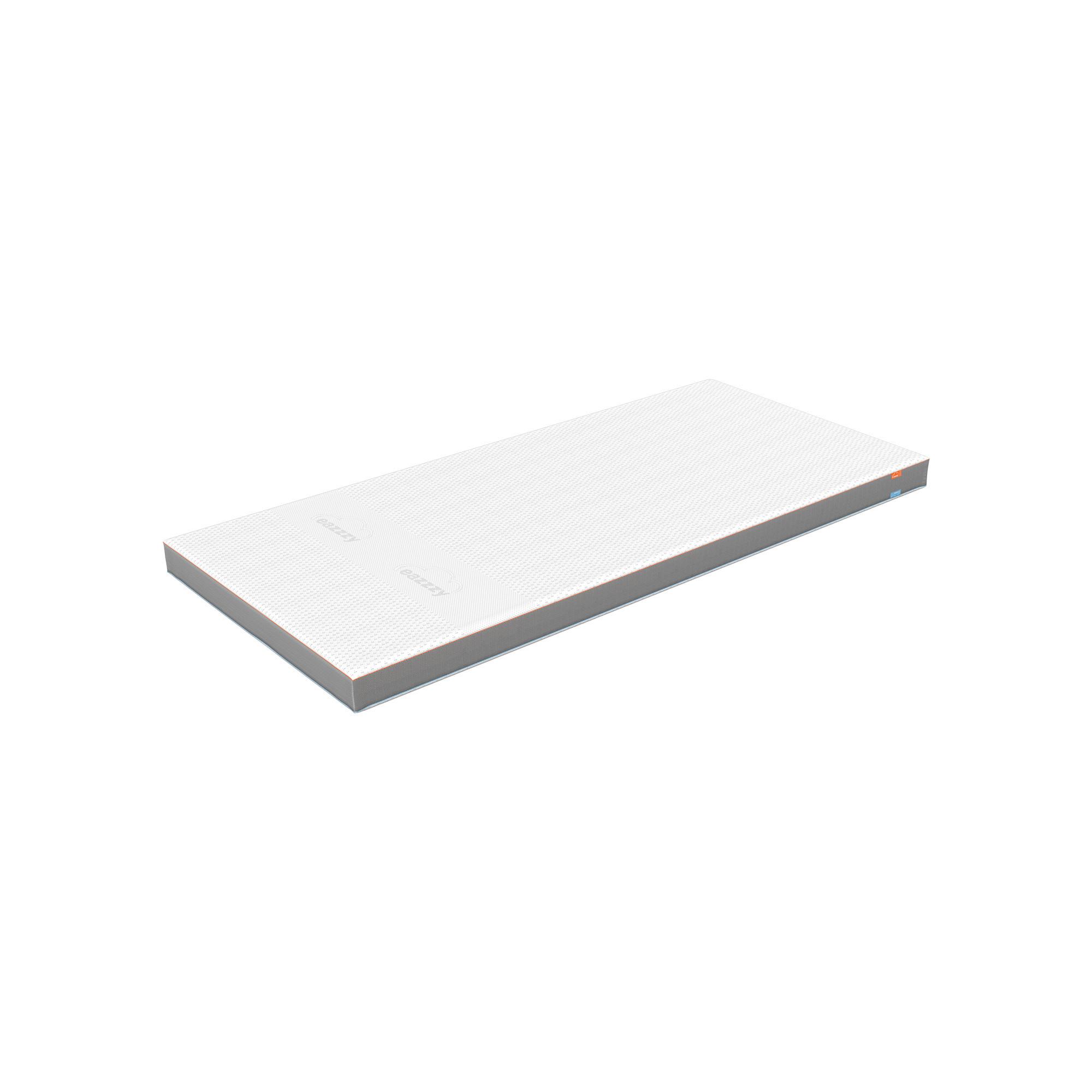 Eazzzy Premium Cube Topper Weiß LF: 90x200cm - Weiß, Basics, Kunststoff (90/200cm) - Genius