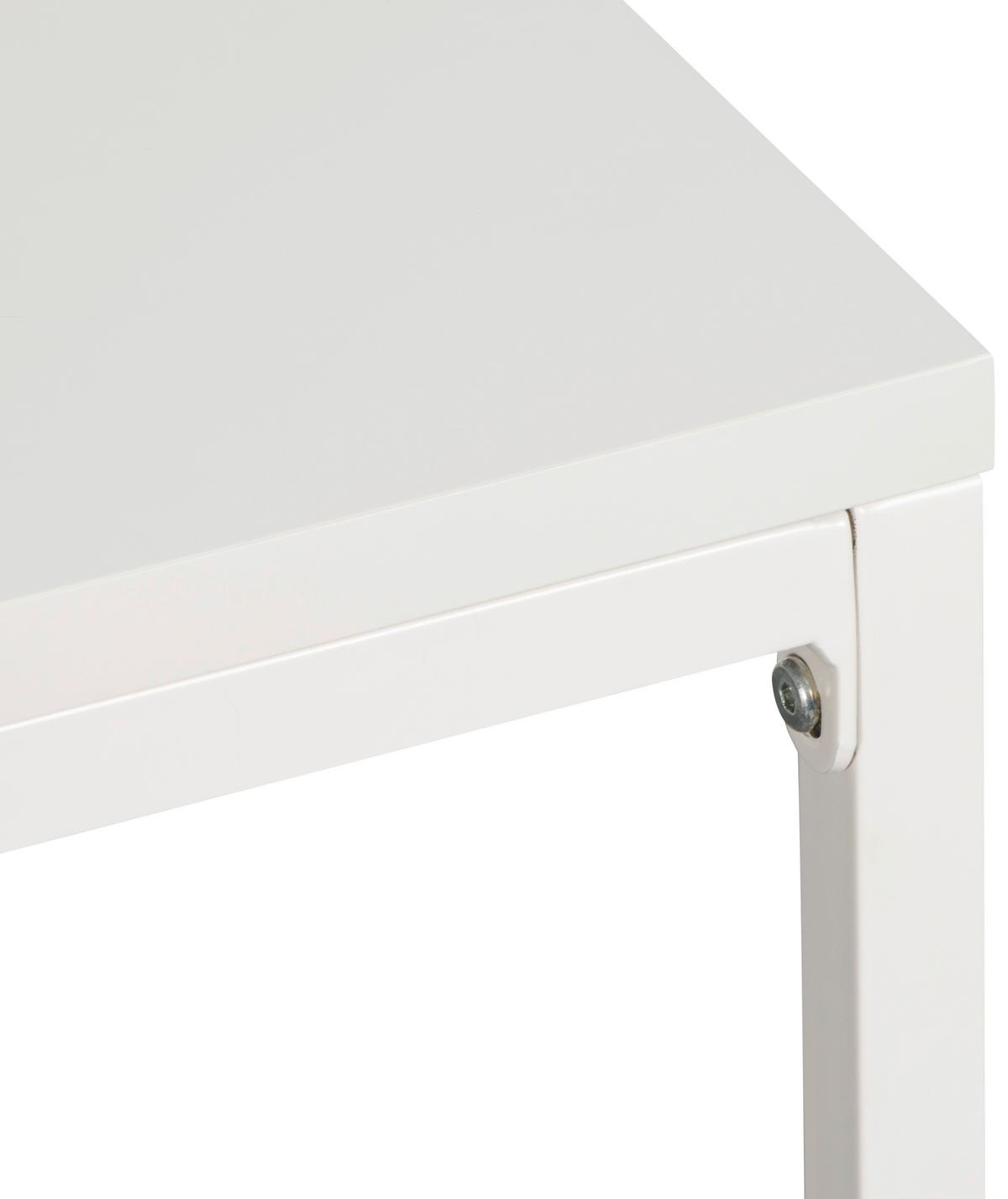 PÍSACÍ STÔL WALL - kašmírová, Modern, kov/kompozitné drevo (120, 42/60, 42/76, 69cm) - Mömax