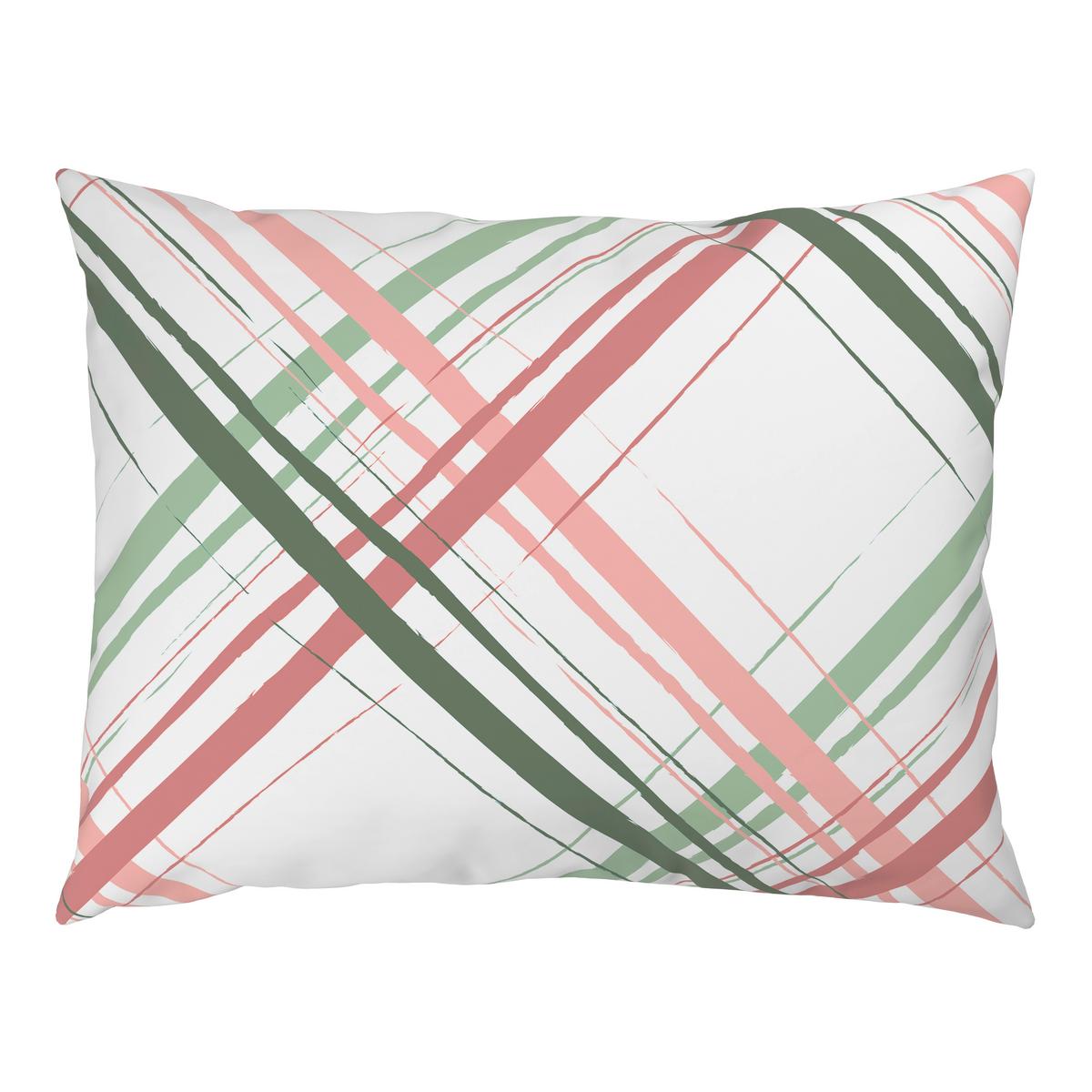 Bettwäsche Jule - Rosa/Grün, MODERN, Textil - Luca Bessoni