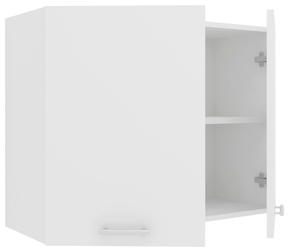 Küchenoberschrank Esilo 80 Cm Weiß 2 Türen - Weiß, KONVENTIONELL, Holzwerkstoff (80/60/31cm) - MID.YOU