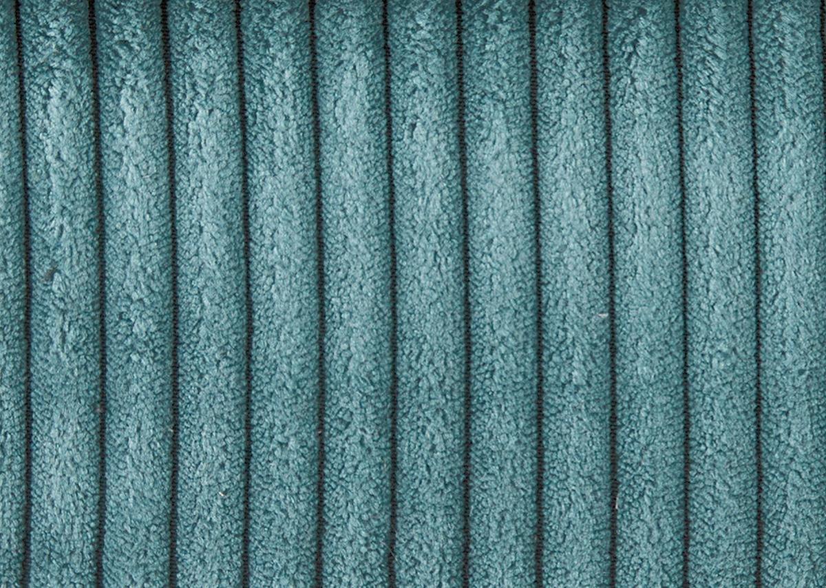 Ecksofa Maureen Azurblau S: 318x197 Cm - Azurblau/Schwarz, KONVENTIONELL, Textil (318/197cm) - MID.YOU