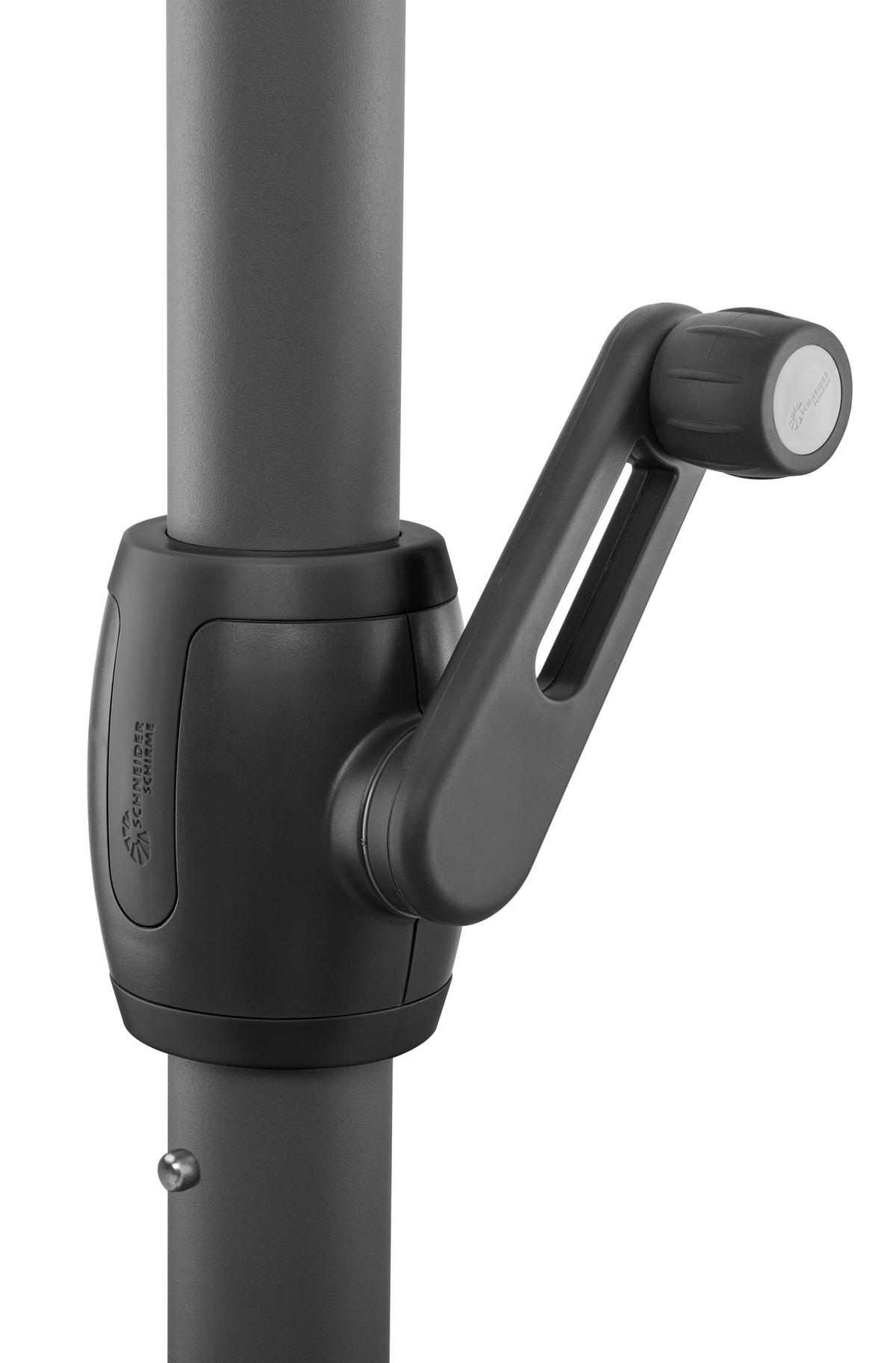 Sonnenschirm Adria Bxhxt: 300x275x300 Cm Terracotta - Anthrazit/Terracotta, Basics, Textil/Metall (300/275/300cm) - Schneider