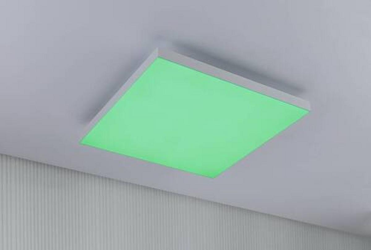Led-paneel L: 45 Cm Dimmbar - Weiß, Basics, Metall (45/45/6,4cm) - Paulmann