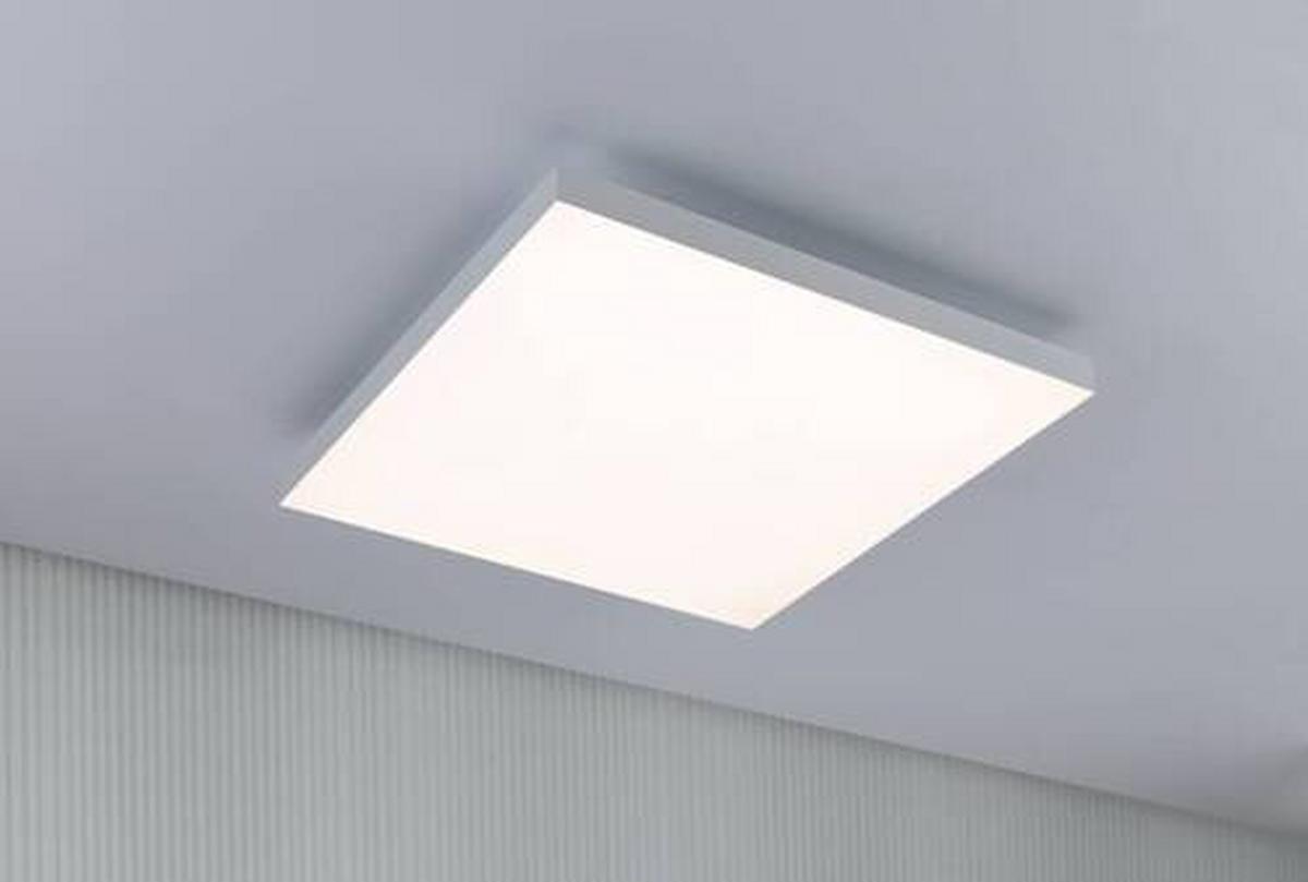 Led-paneel L: 45 Cm Dimmbar - Weiß, Basics, Metall (45/45/6,4cm) - Paulmann