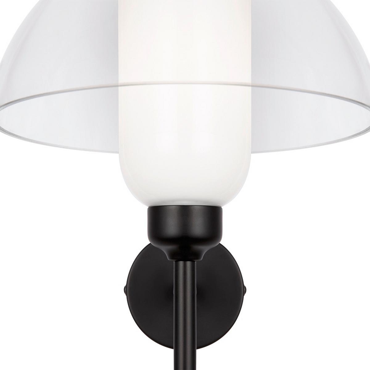 Wandleuchte Memory - Schwarz, MODERN, Metall (24/22/24,4cm) - MAYTONI