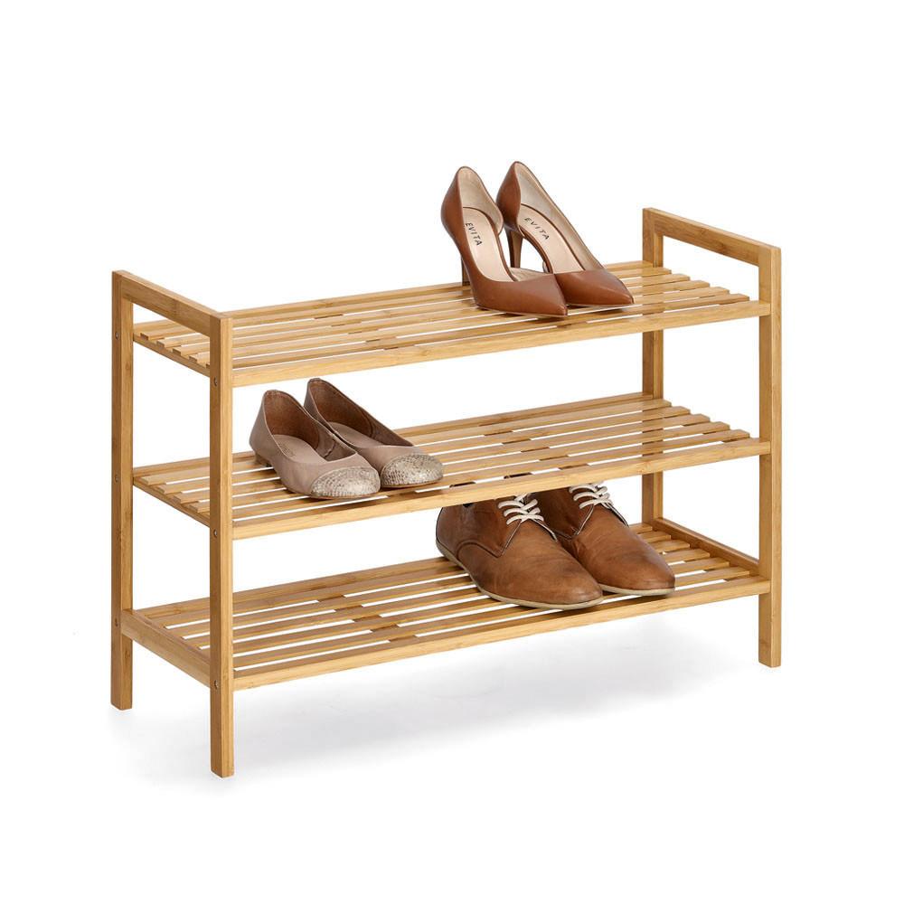 Schuhregal Naturfarben B: 70 Cm - Naturfarben, Basics, Holz (70/50/26cm) - Zeller Present