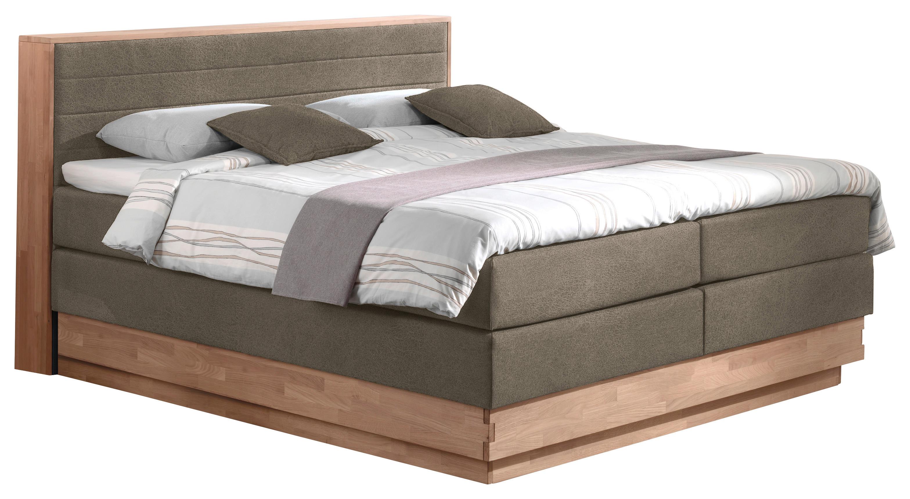 Boxspringbett H4xh4 Mit Topper & Bettkasten 160x200 Moneta