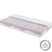 Komfortschaummatratze Ergo Duo 90x200cm Mittelfest - Weiß, Textil (90/200cm) - Primatex