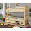 Etagenbett Sammy 90x200 cm Kiefer - Naturfarben, MODERN, Holz (90/200cm) - Livetastic Etagenbett Sammy 90x200 cm Kiefer - Naturfarben, MODERN, Holz (90/200cm) - Livetastic